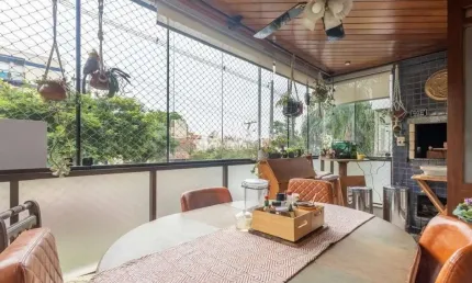 Apartamento com 2 quartos à venda na rua doutor barcelos, 1130, tristeza, porto alegre, 78 m2 por r$ 600.000