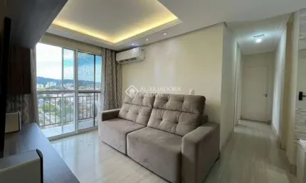 Apartamento com 3 quartos à venda na avenida otto niemeyer, 1702, tristeza, porto alegre, 67 m2 por r$ 437.000