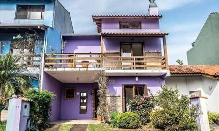Casa em condomínio fechado com 2 quartos à venda na Rua Fábio Coelho de Magalhães, 210, Serraria, Porto Alegre, 166 m2 por R$ 439.990