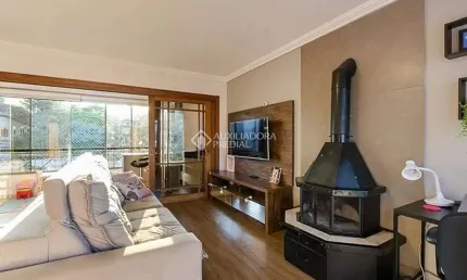 Apartamento com 3 quartos à venda na rua eurico lara, 794, medianeira, porto alegre, 119 m2 por r$ 610.000