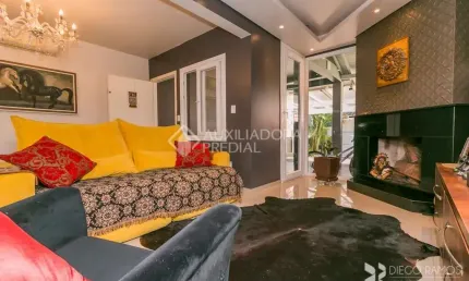 Casa em condomínio fechado com 3 quartos à venda na Travessa Nova Trento, 211, Tristeza, Porto Alegre, 171 m2 por R$ 1.278.000