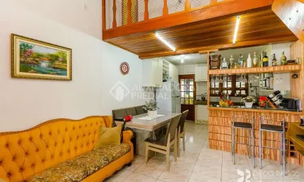 Casa em condomínio fechado com 2 quartos à venda na Rua Álamo-Branco, 45, Restinga, Porto Alegre, 136 m2 por R$ 329.900