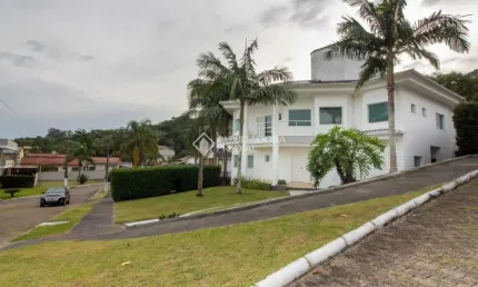 Casa em condomínio fechado com 4 quartos à venda na Rodovia Haroldo Soares Glavan, 929, Cacupé, Florianópolis, 484 m2 por R$ 3.700.000