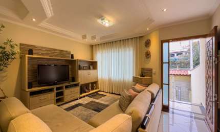 Casa em condomínio fechado com 3 quartos à venda na Rua Antônio Simionato, 418, Santa Terezinha, São Bernardo do Campo, 192 m2 por R$ 980.000