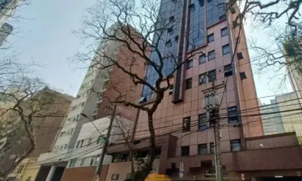 Sala comercial com 2 salas para alugar na Rua Visconde do Rio Branco, 1717, Centro, Curitiba