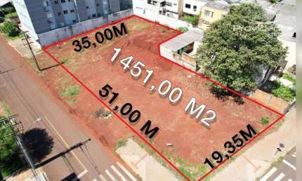 Terreno à venda, 1451 m² por R$ 2.499.000,00 - Alto Alegre - Cascavel/PR