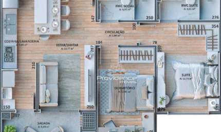 Apartamento com 2 dormitórios à venda por R$ 749.000,00 - Centro - Cascavel/PR