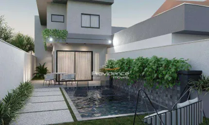Sobrado com 3 dormitórios à venda, 140 m² por R$ 860.000,00 - Santa Cruz - Cascavel/PR