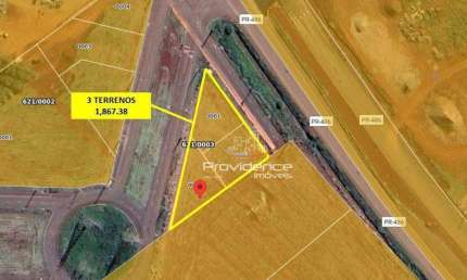Terreno à venda, 1867 m² por R$ 950.000,00 - Canadá - Cascavel/PR