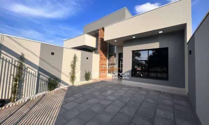 Casa com 3 dormitórios à venda, 100 m² por R$ 550.000 - Santa Felicidade - Cascavel/PR