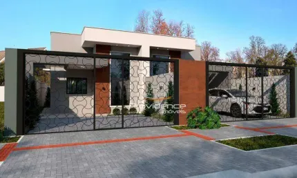 Casa com 3 dormitórios à venda, 89 m² por R$ 549.900 - Periolo - Cascavel/PR