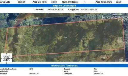Chácara à venda, 3535 m² por r$ 900.000,00 - lago azul - cascavel/pr