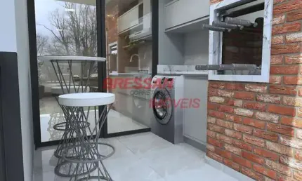 Vendo apartamento em obra Jd Periolo com sacada e churrasqueira