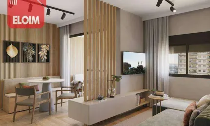 Apartamento com 2 dormitórios à venda, 37 m² por R$ 346.683,76 - Centro - São Paulo/SP