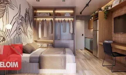 Studio com 1 dormitório à venda, 21 m² por R$ 285.000,00 - República - São Paulo/SP