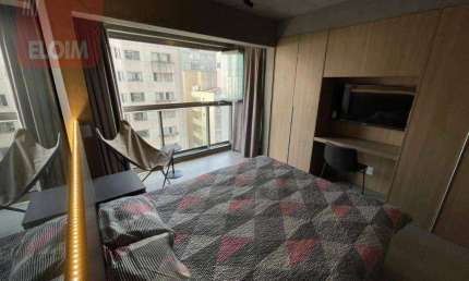 Studio com 1 dormitório para alugar, 24 m² por R$ 3.910,00/mês - Consolação - São Paulo/SP