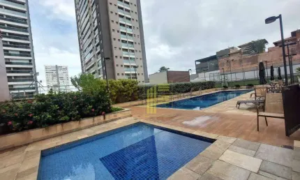 Apartamento para locação próximo do Iguatemi com 02 suítes e lazer completo no condomínio.