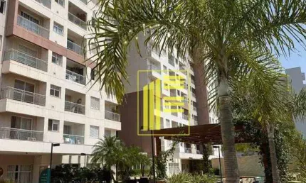 Akadia Jardins apartamento a venda / Sacada frente para piscina.