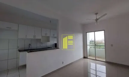 Apartamento para locação próximo a represa municipal com 02 dormitórios e sacada.