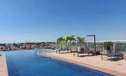 Apartamento para locação com 34m², mobiliado no duo jk, 01 vaga.