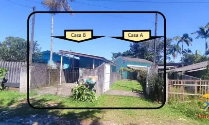 R$430mil - Duas Casas entrada Individuais no Terreno à Venda em Matinhos/PR