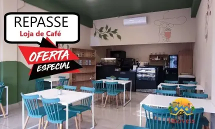 ﻿R$125mil - Oportunidade ...Repasse de Loja de Café e lanches em funcionamento, é só dar continuidade.
