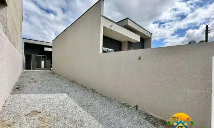 ﻿r$315mil - casa com piscina - financia - casa nova 3 quartos balneário currais em matinhos/pr