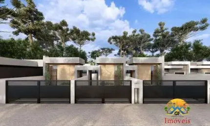 Casa de alvenaria - ﻿condomínio com 3 casas à venda em pontal do paraná - canoas
