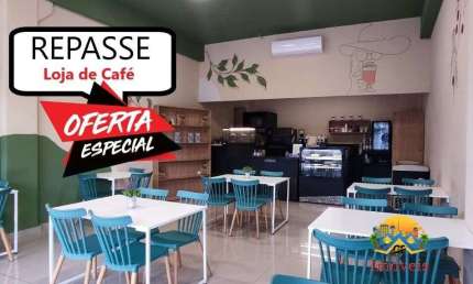 ﻿R$125mil - Oportunidade ...Repasse de Loja de Café e lanches em funcionamento, é só dar continuidade.