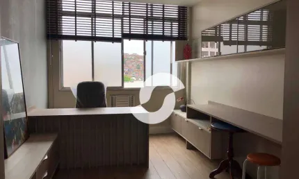 Apartamento com 1 dormitório à venda, 31 m² por r$ 180.000,00 - centro - niterói/rj