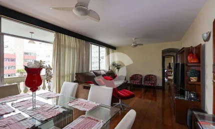 Apartamento com 4 dormitórios à venda, 158 m² por r$ 1.250.000,00 - icaraí - niterói/rj