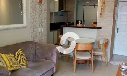 Apartamento com 2 dormitórios à venda, 83 m² por r$ 385.000,00 - centro - niterói/rj