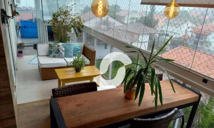 Apartamento com 3 dormitórios à venda, 123 m² por R$ 1.200.000,00 - Piratininga - Niterói/RJ