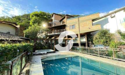 Casa em Itacoatiara com 4 dormitórios à venda, 410 m² por R$ 2.600.000 - Itacoatiara - Niterói/RJ