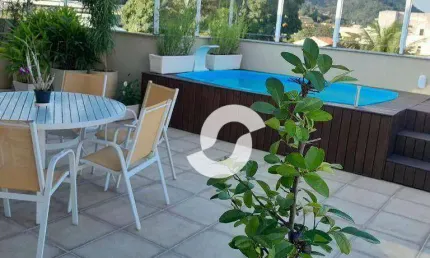 Cobertura com 4 dormitórios à venda, 185 m² por R$ 995.000,00 - Piratininga - Niterói/RJ