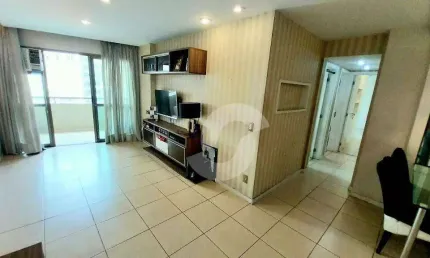 Apartamento com 3 dormitórios à venda, 117 m² por R$ 700.000,00 - Vital Brasil - Niterói/RJ