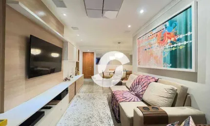 Apartamento com 3 dormitórios à venda, 110 m² por r$ 790.000,00 - icaraí - niterói/rj