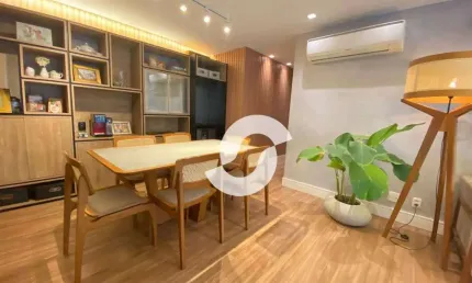 Apartamento com 3 dormitórios à venda, 110 m² por R$ 1.330.000,00 - Jardim Icaraí - Niterói/RJ