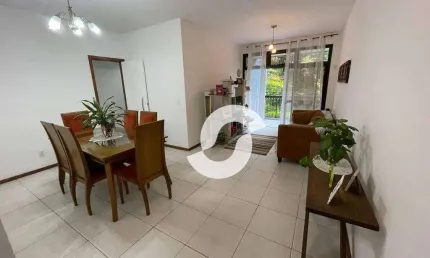 Apartamento com 3 dormitórios à venda, 115 m² por R$ 740.000,00 - Santa Rosa - Niterói/RJ