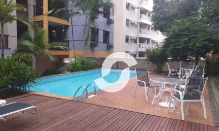 Apartamento com 3 dormitórios à venda, 115 m² por r$ 740.000,00 - santa rosa - niterói/rj