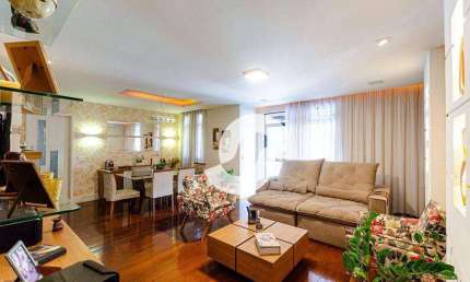 Apartamento com 3 dormitórios à venda, 121 m² por R$ 850.000,00 - Santa Rosa - Niterói/RJ