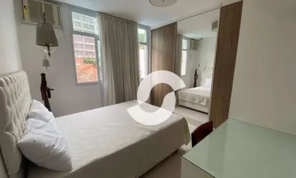 Apartamento com 2 dormitórios à venda, 78 m² por r$ 650.000,00 - santa rosa - niterói/rj