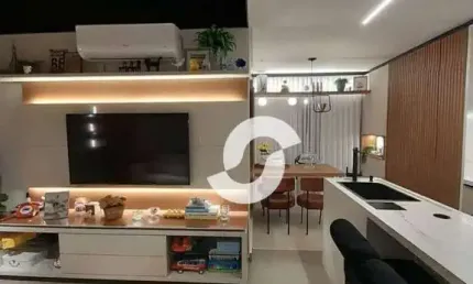 Belíssimo apartamento com 2 dormitórios à venda, 78 m² - Porteira Fechada, Projeto Assinado, Ponto, Ponto! - por R$ 1.099.000,00 - Icaraí - Niterói/RJ