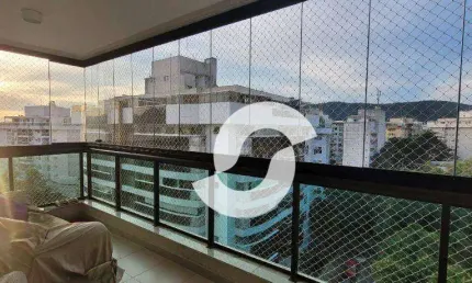 Apartamento com 2 dormitórios à venda, 90 m² por r$ 1.300.000,00 - charitas - niterói/rj