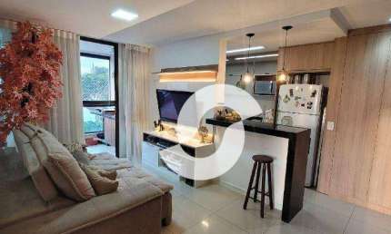 Apartamento com 2 dormitórios à venda, 90 m² por R$ 1.300.000,00 - Charitas - Niterói/RJ