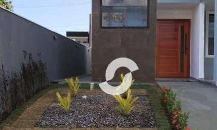 Casa em condomínio fechado com 2 quartos à venda na Estrada Vereador Oldemar Figueiredo, Ubatiba, Maricá
