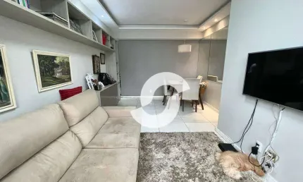 Apartamento com 2 dormitórios à venda, 60 m² por R$ 650.000,00 - Centro - Niterói/RJ