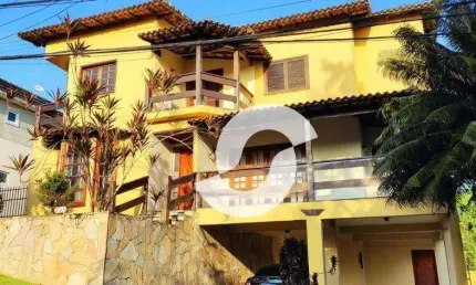 Casa com 3 dormitórios à venda, 400 m² por r$ 1.100.000,00 - sape - niterói/rj