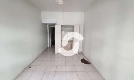 Apartamento com 1 dormitório à venda, 25 m² por r$ 100.000,00 - centro - niterói/rj