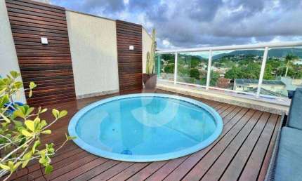 Cobertura com 2 dormitórios à venda, 140 m² por R$ 1.050.000,00 - Itaipu - Niterói/RJ